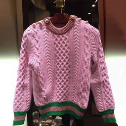 圓領套頭毛衣女裝 g家同款短款厚撞色珍珠扣針織衫百搭秋冬上衣潮圖片,圓領套頭毛衣女裝 g家同款短款厚撞色珍珠扣針織衫百搭秋冬上衣潮高清圖片 皓宇毛織廠,